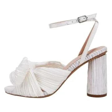 VETASTE Bow Knot Heeled Sandals for Any Occasion