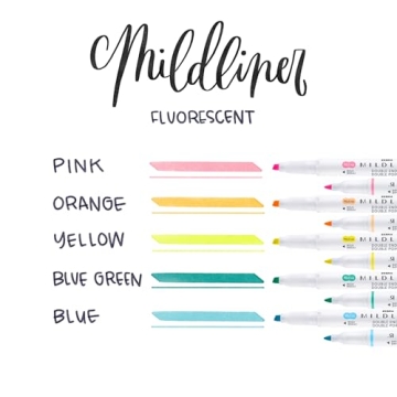 Zebra Pen Mildliner Double-Ended Highlighter Set for All