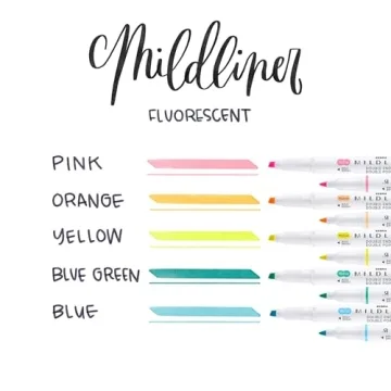 Zebra Pen Mildliner Double-Ended Highlighter Set for All