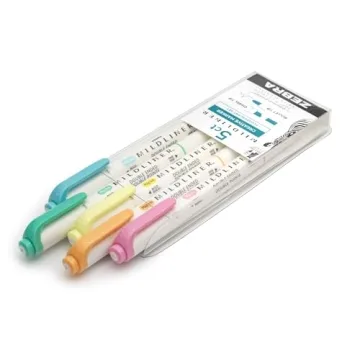 Zebra Pen Mildliner Double-Ended Highlighter Set for All