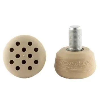 Roll-Line Super Jump Roller Skate Toe Stops (Cappuccino)