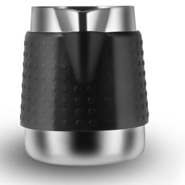 Milk Frothing Pitcher with Thermometer - Perfect for Coffee Lovers