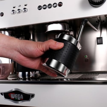 Milk Frothing Pitcher with Thermometer - Perfect for Coffee Lovers