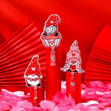 Chinco's Cute Retractable Gnome Badge Reel for All Occasions