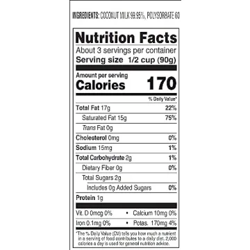 Aroy-D Coconut Milk 8.5 Oz Pack of 12 - Quality Taste