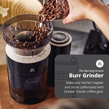 High-Quality Coffee Grinder with Built-in Scale
