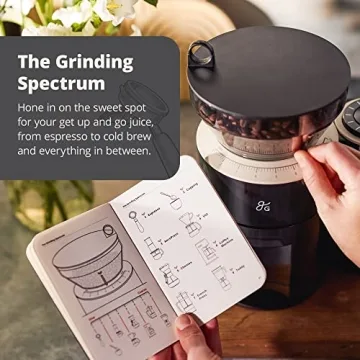 High-Quality Coffee Grinder with Built-in Scale