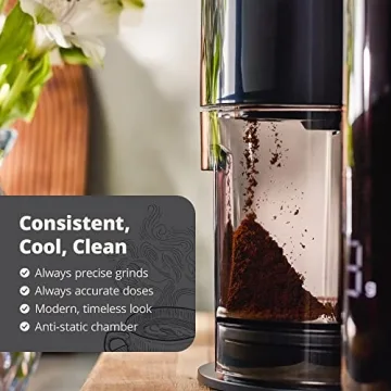 High-Quality Coffee Grinder with Built-in Scale