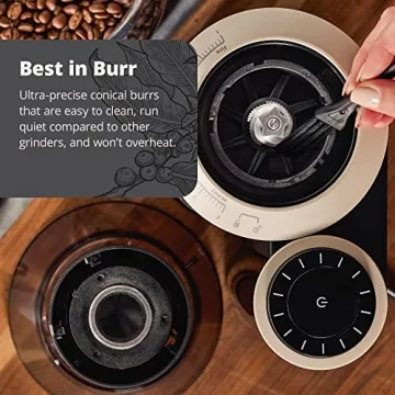 High-Quality Coffee Grinder with Built-in Scale