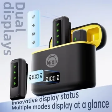 Wireless Lavalier Mic Set for iPhone & Android
