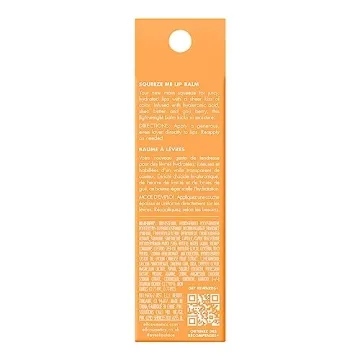 e.l.f. Squeeze Me Lip Balm, Moisturizing Lip Balm For A Sheer Tint Of Color, Infused With Hyaluronic Acid, Vegan & Cruelty-free, Peach