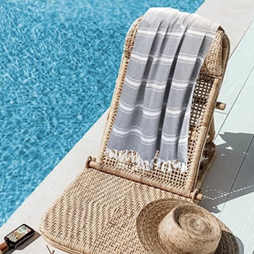 Belizzi Home Turkish Towel Set Oversized Quick Dry Beach Towels