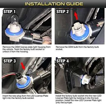 VIPMOTOZ Smoke Lens License Plate Light for Dodge RAM