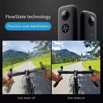 Insta360 ONE X 360 Degree Panoramic Sports Video Action Camera Bundle with Built-in 32GB Memory Card 5.7K 18MP Stabilization Real Time WiFi Transfer