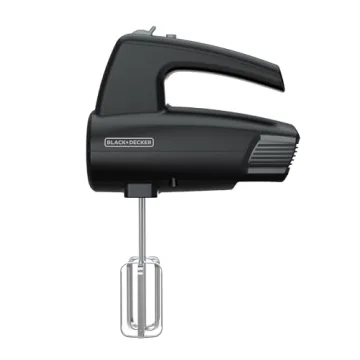 BLACK+DECKER 5-Speed Hand Mixer, 250W Turbo Boost