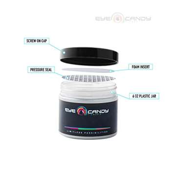 Premium Carolina Blue Mica Powder for Crafts and Art