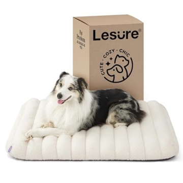 Stylish Orthopedic Dog Bed for Large Dogs, Easy Care