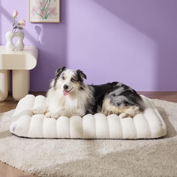Stylish Orthopedic Dog Bed for Large Dogs, Easy Care