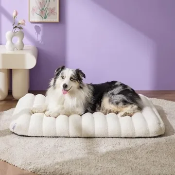 Stylish Orthopedic Dog Bed for Large Dogs, Easy Care