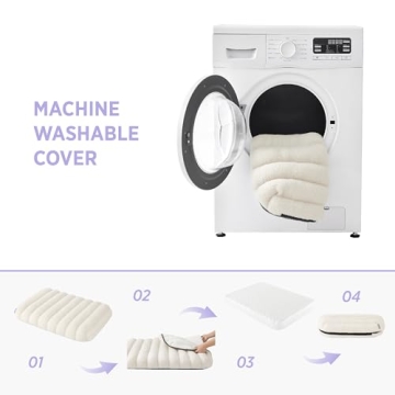 Stylish Orthopedic Dog Bed for Large Dogs, Easy Care