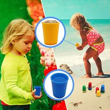 Vinciph Quick Cups Games for Kids Intellectual Flying Stack Cups,Stacking Cups Games Parent-Child Interactive Game with 24 Picture Cards, 30 Cups
