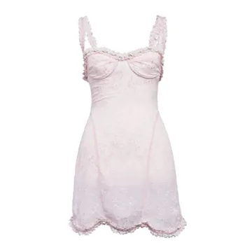 SOLILOQUY Women Fairy Mini Dress Y2K Vintage Aesthetic