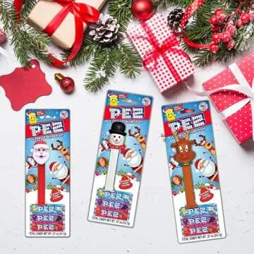 Needzo Christmas Candy Dispensers - Holiday Fun & Treats