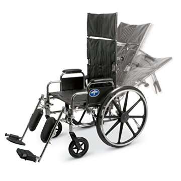 Medline Reclining Wheelchair for Comfort & Mobility