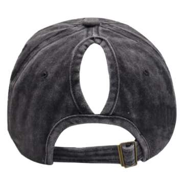 Kamaple Barn Hair Don't Care Ponytail Hat for Horse Lovers