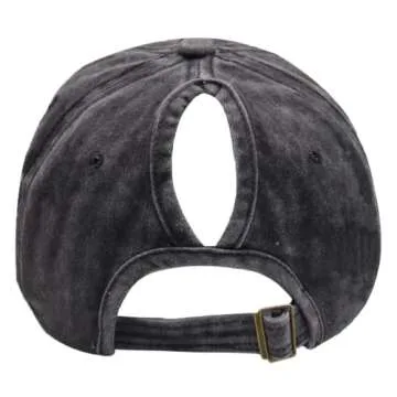 Kamaple Barn Hair Don't Care Ponytail Hat for Horse Lovers