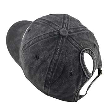 Kamaple Barn Hair Don't Care Ponytail Hat for Horse Lovers