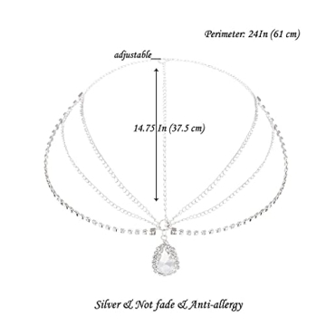 Rhinestone Headpiece for Weddings and Parties