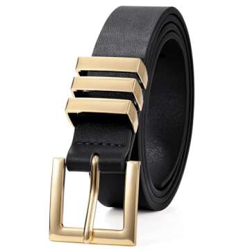 Stylish XZQTIVE Plus Size Women's Leather Belts for Fashion
