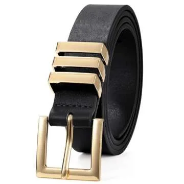 Stylish XZQTIVE Plus Size Women's Leather Belts for Fashion