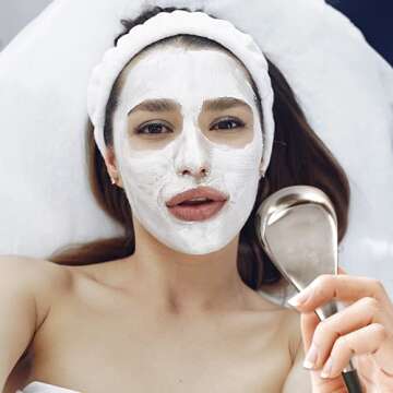 VXDAS Cryo Sticks, Stainless Steel Facial Massage,Ice Globes Cooling Roller Tool Cold for Neck Eyes Anti Puff Anti Aging Treatment Wands