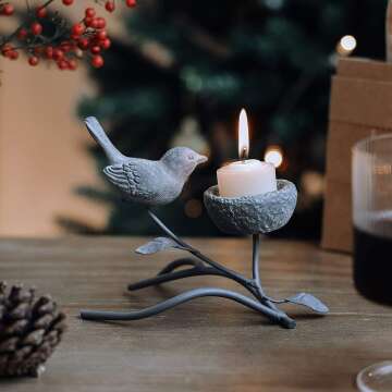 Elegant Vintage Candle Holders for Home Decor