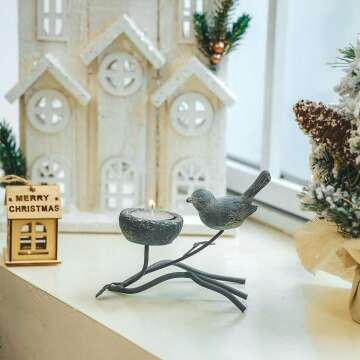 Elegant Vintage Candle Holders for Home Decor