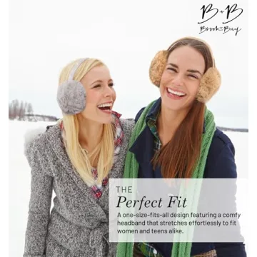 Brook + Bay Foldable Furry Ear Muffs for Winter Styles