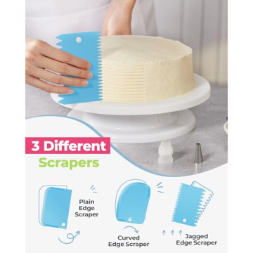 Kootek 32-Piece Piping Bags and Tips Set for Easy Baking
