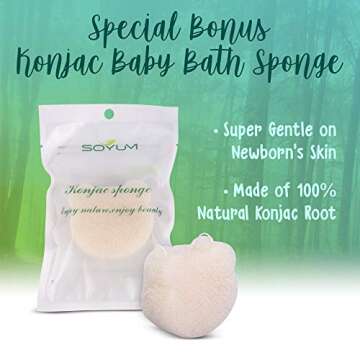 Organic Baby Bath Pillow for Comfortable Infant Bathing