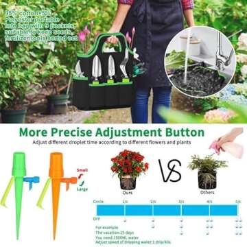 84 PCS Garden Tools Set,10pcs Succulent Tools Set Included 6pcs Large Heavy Duty Aluminum Gardening Hand Tools 12.5IN with Garden Tool Bag,Gloves Sprayer etc.Gardening Gifts for Men Women Garden Gifts