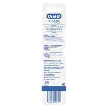 Oral-B Radiant Whitening Toothbrush - Soft Gum Care
