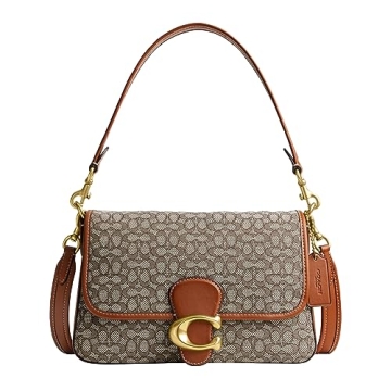 Elegant COACH Mini Signature Jacquard Soft Tabby Bag