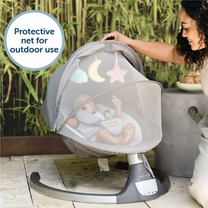 Infant Motorized Baby Swing with Bluetooth & Lullabies