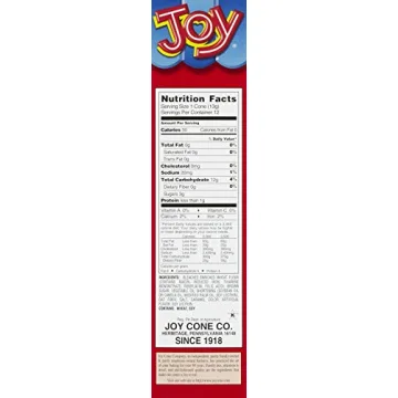Joy Sugar Cone 12 ct for Summer Ice Cream Fun