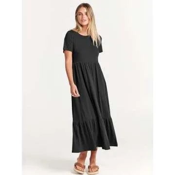 Trendy ANRABESS Women's Casual Summer Maxi Dress