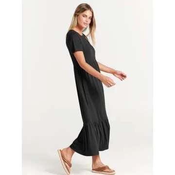 Trendy ANRABESS Women's Casual Summer Maxi Dress
