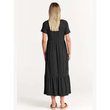 Trendy ANRABESS Women's Casual Summer Maxi Dress
