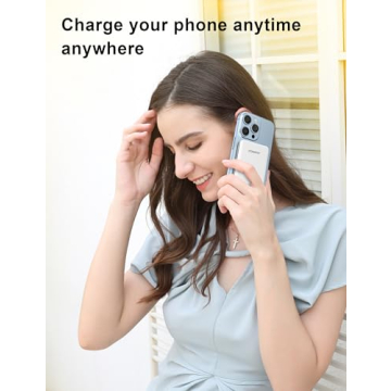 Alongza 6000mAh Slim Portable Power Bank with Cables