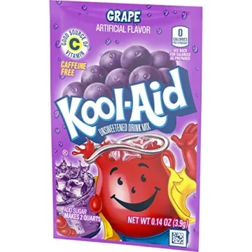 Kool-Aid Unsweetened Grape Drink Mix - Zero Calories Refreshment